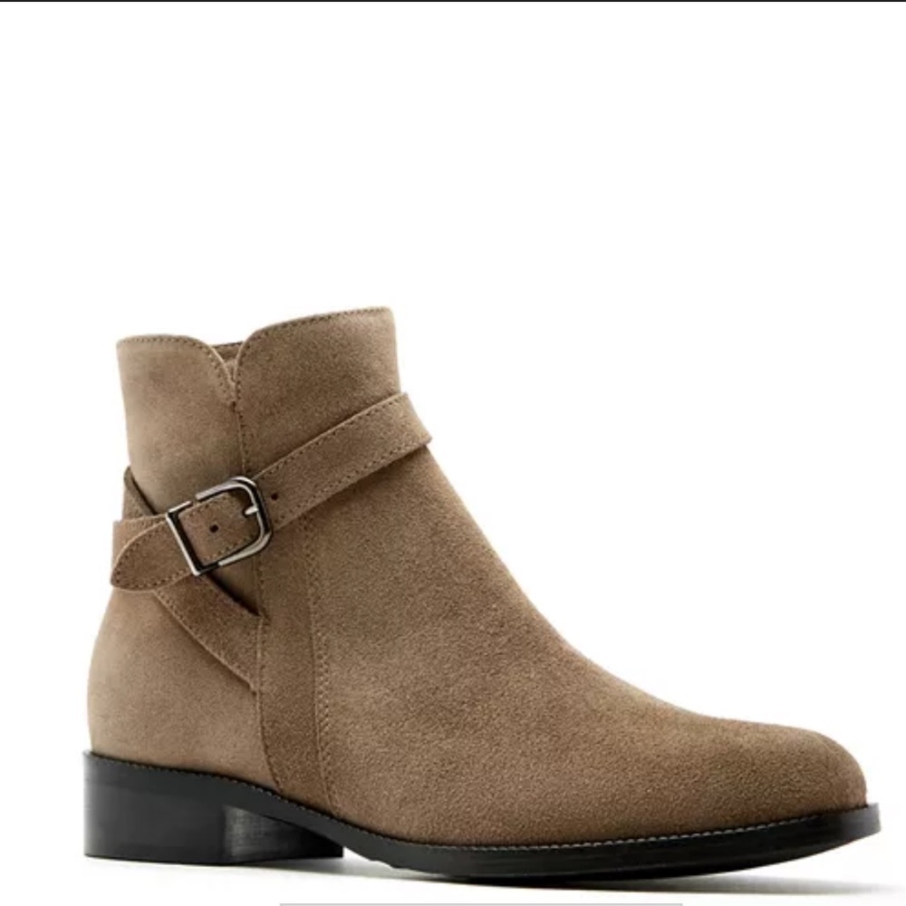 La Canadienne Sancton City Dry Suede Ankle Boots Size 6